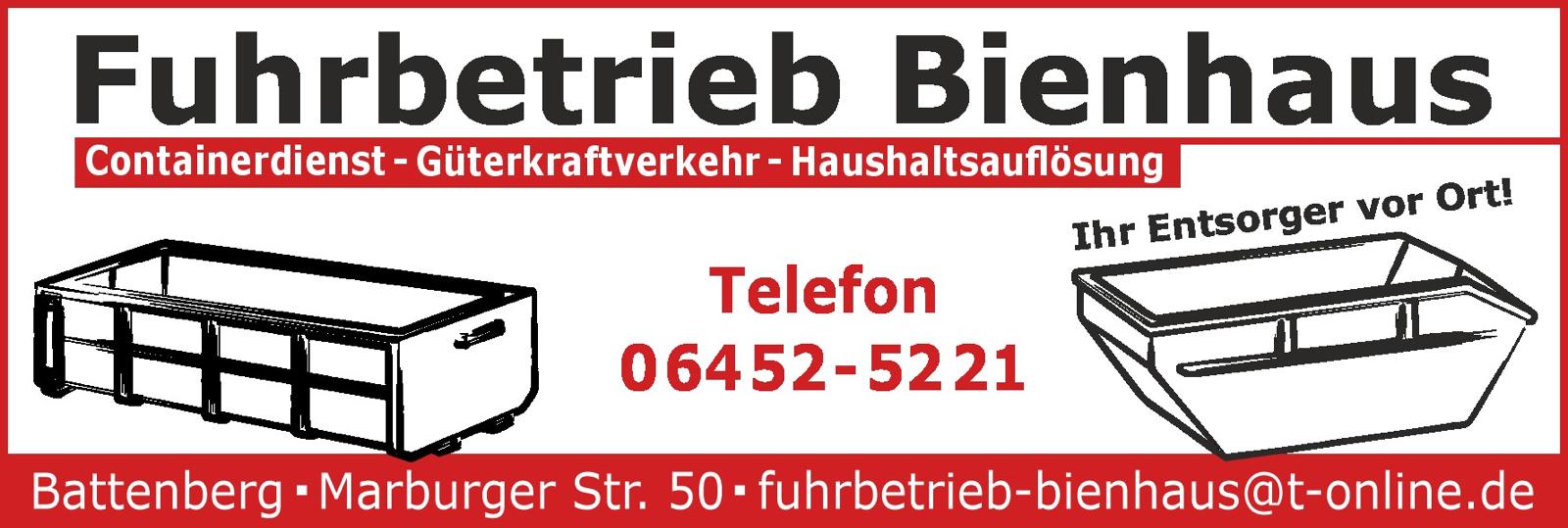 Fuhrbetrieb Bienhaus